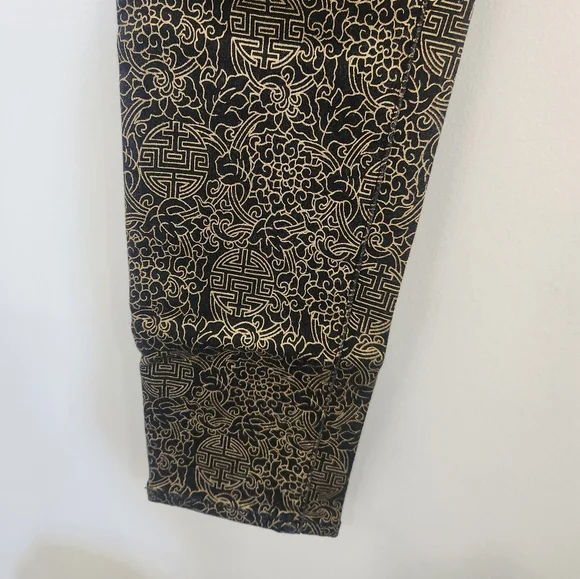 7 for all Mankind Gold Geo Skinny Jean - Picture 8 of 13